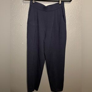 St Jones Basics Elegant Navy Women's Knit Pants
